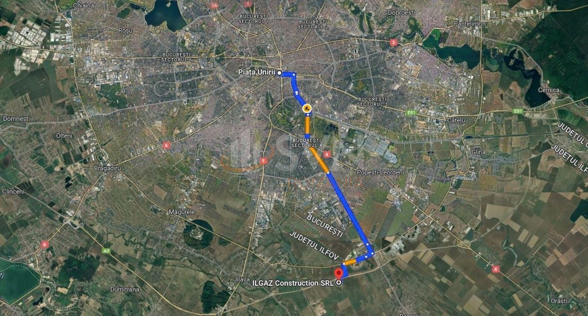 Teren 8650 mp Ilfov/Berceni